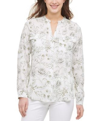 calvin klein blouses macys