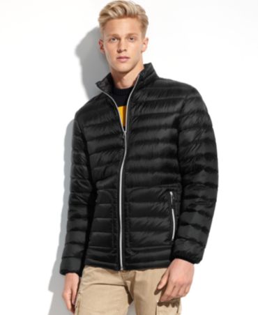 Nautica Jacket, Packable Lightweight Down Puffer Jacket - Coats ...