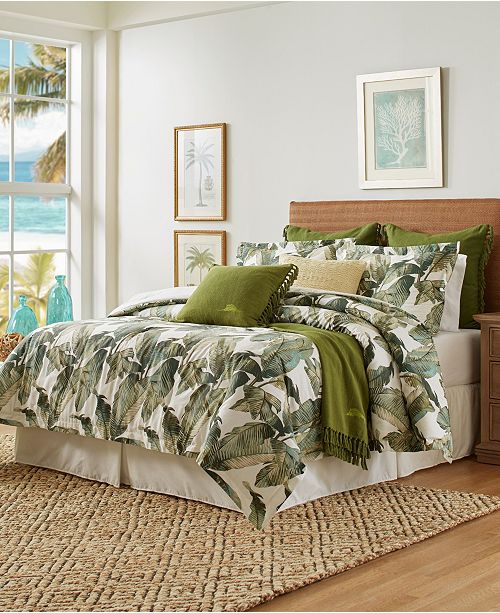 Tommy Bahama Home Tommy Bahama Fiesta Palms King Comforter Set Reviews Bedding Collections Bed Bath Macy S