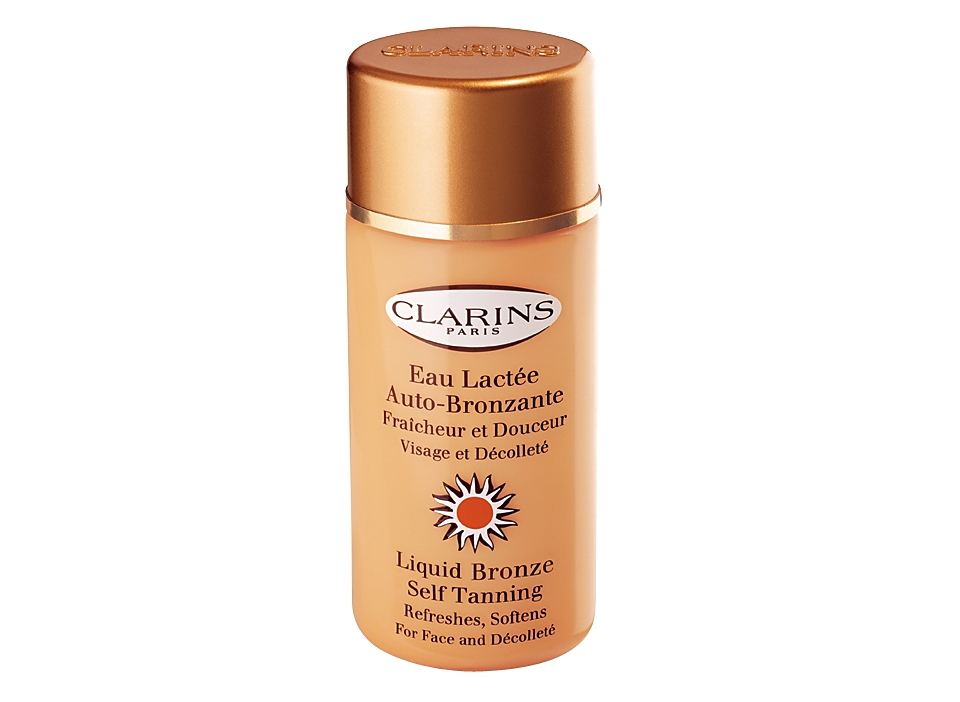 Clarins Liquid Bronze Self Tanning for Face and Décolleté, 4.2 oz 