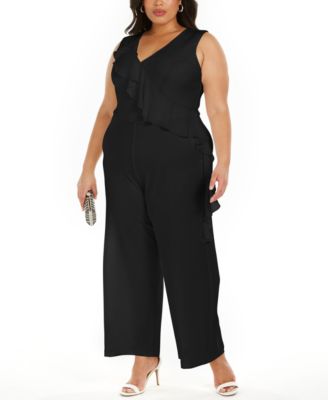 wide leg overalls plus size