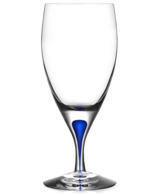 Бокал для напитков Orrefors Intermezzo Blue со льдом