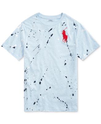 ralph lauren paint splatter shirt