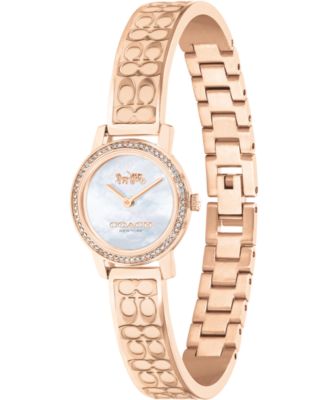 macys coach women's watches