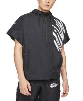 short sleeve training hoodie