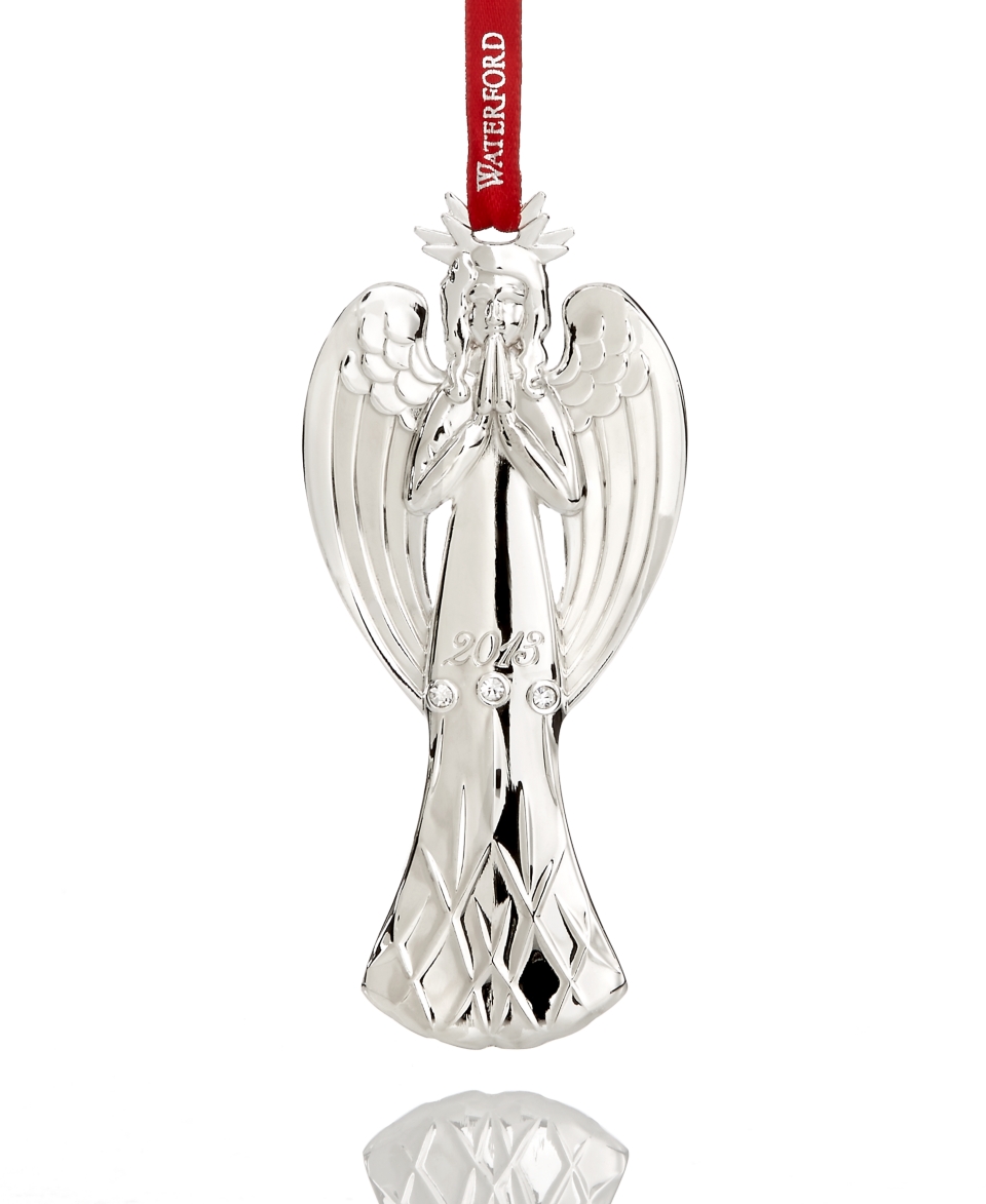 Waterford 2013 Angel Christmas Ornament   Holiday Lane