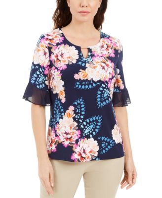 macy's plus size tops jm collection