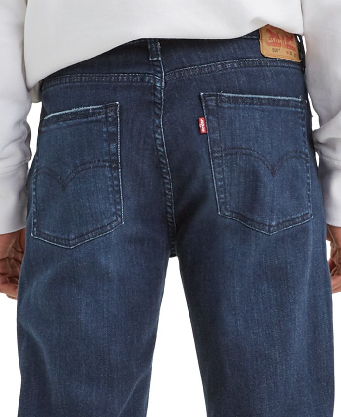 Levi's Levi’s® Flex Men's 514™ Straight-Fit Jeans & Reviews - Jeans ...