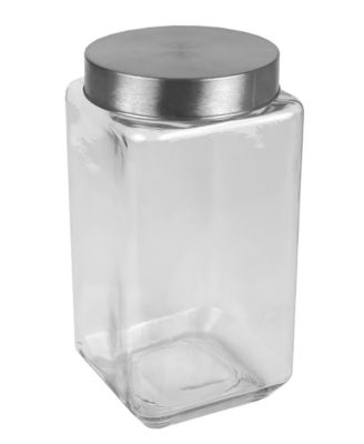glass containers with stainless steel lids