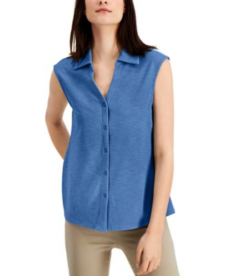 macys sleeveless blouses
