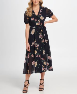 dkny floral dress