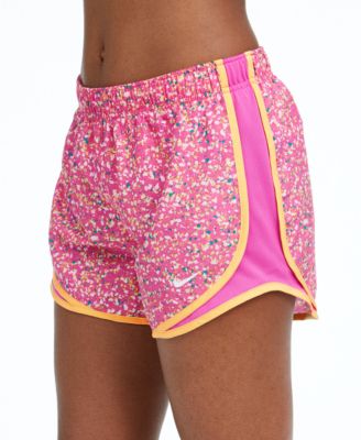 nike women's icon clash tempo printed running shorts