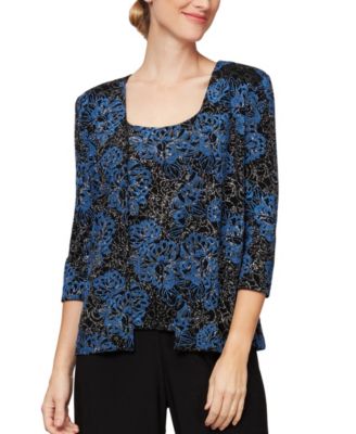 macys alex evening tops