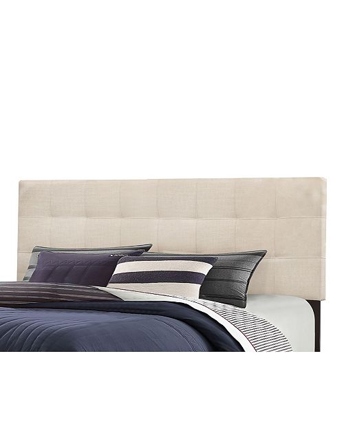 Hillsdale Delaney Full Queen Upholstered Headboard With Metal Bed Frame Reviews Furniture Macy S