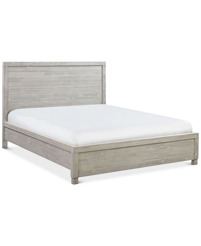 Furniture Canyon White Queen Platform Bed, Created for Macy's & Reviews Furniture Macy's