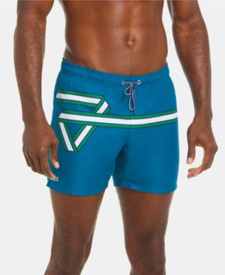 lacoste men's swim trunks