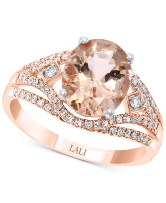 macys morganite ring