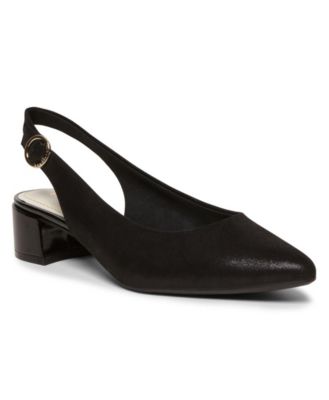 anne klein black slingback shoes