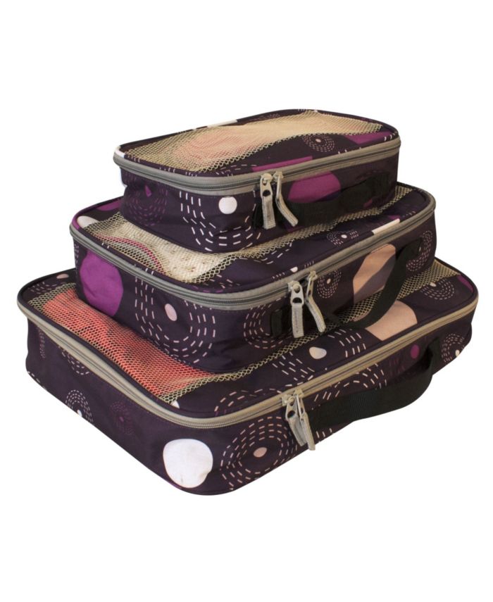American Flyer Fireworks Packing Cubes 3 Piece Set & Reviews - Travel Accessories - Luggage - Macy's