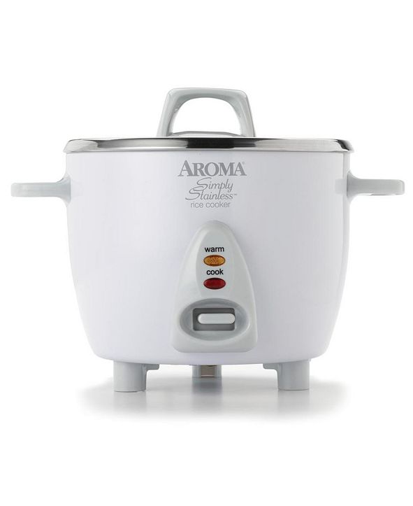 Aroma ARC753SG Simply Stainless 6 Cup Cooked Rice Cooker & Reviews