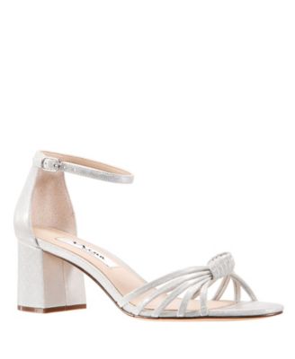 nina block heel sandals