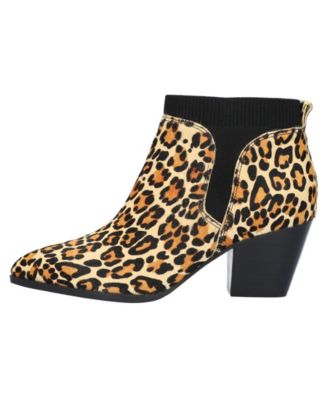 Bella Vita Women's Emersonii Chelsea Boot - Chunky Heel Ankle Boot With Stretch Gore Panels For Comfort