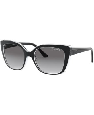 Солнцезащитные очки Vogue Eyewear, VO5337S53-Y, черные