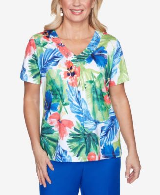 macys alfred dunner plus size tops