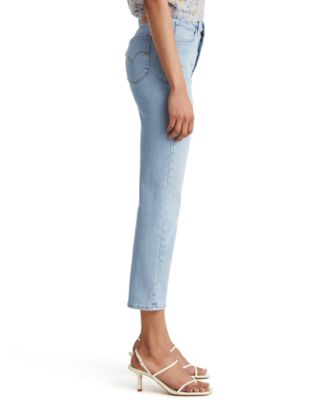 Levi's Women's 724 Straight-Leg Cropped Jeans & Reviews - Jeans ...