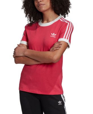 adidas Women's Adicolor Cotton 3-Stripe T-Shirt \u0026 Reviews - Women - Macy's