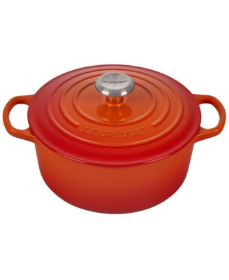Le Creuset объемом 4,5 куб.м Фирменная круглая жаровня из эмалированного чугуна