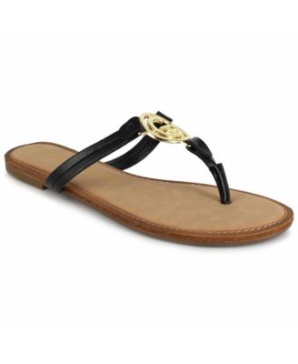 tahari flat sandals