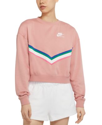 sportswear heritage fleece sweatshirt