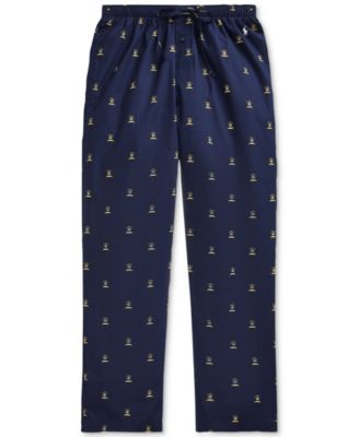 Classic Printed Woven Pajama Pants 