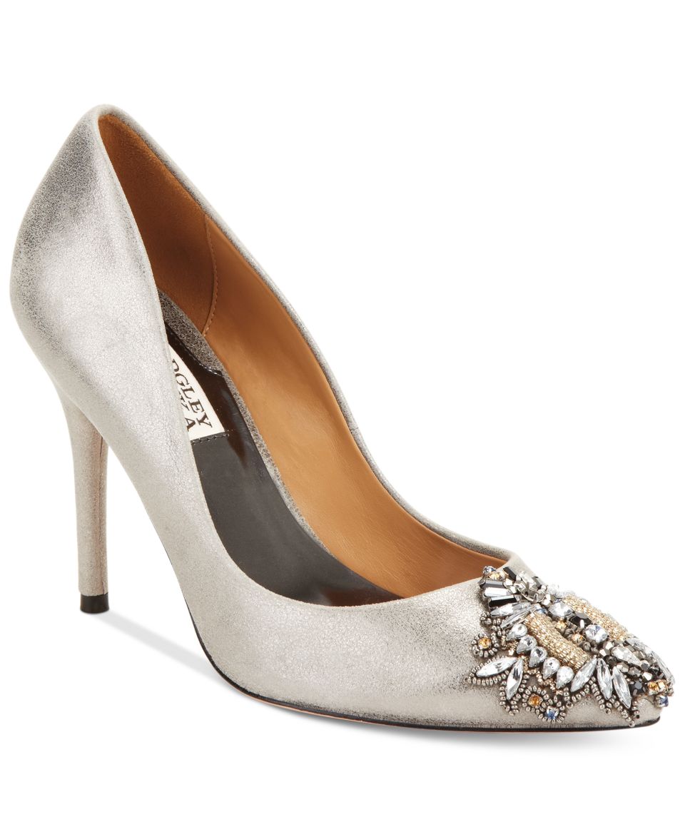 Badgley Mischka Pegasis Evening Pumps   Shoes