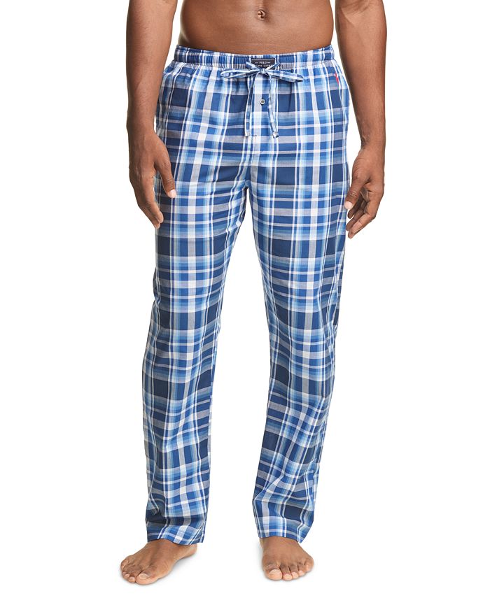 Polo Ralph Lauren Men's Plaid Woven Pajama Pants & Reviews - Pajamas ...