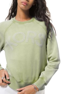 Michael Kors Studded Logo Sweatshirt 