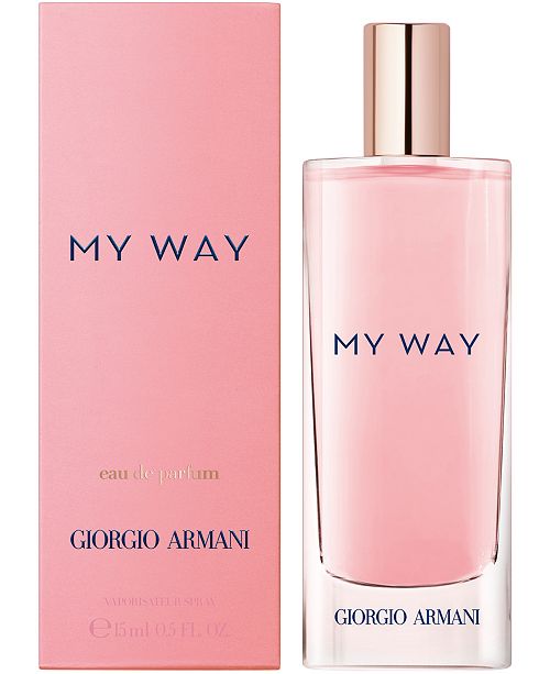 Giorgio Armani Receive A Complimentary My Way Deluxe Mini With Any Large Spray Purchase From The Giorgio Armani My Way Fragrance Collection Reviews All Perfume Beauty Macy S