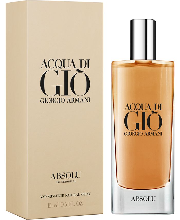 Giorgio Armani Receive A Complimentary Deluxe Mini With Any Large Or Jumbo Spray Purchase From The Giorgio Armani Acqua Di Gio Fragrance Collection Reviews Shop All Brands Beauty Macy S