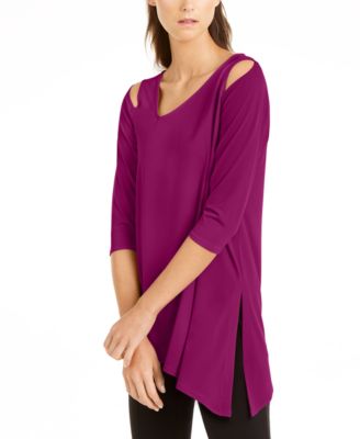 macy's asymmetrical tops