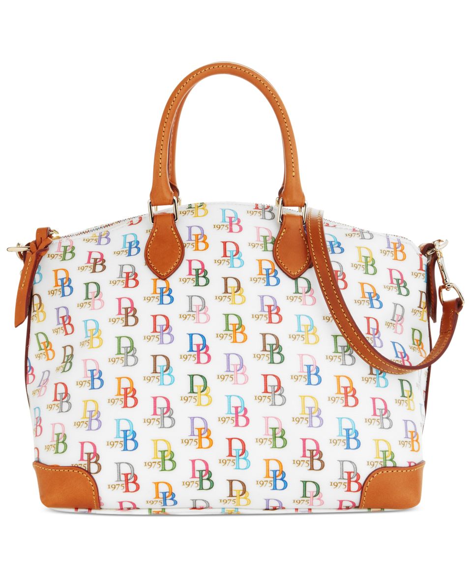 Dooney & Bourke Gretta Signature Satchel   Handbags & Accessories