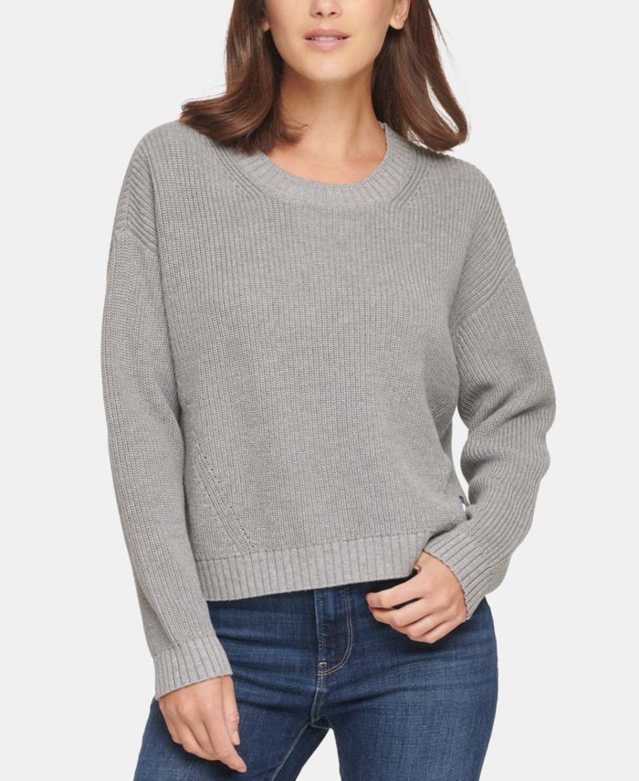 Tommy Jeans Cotton Sweater & Reviews - Sweaters - Women - Macy's