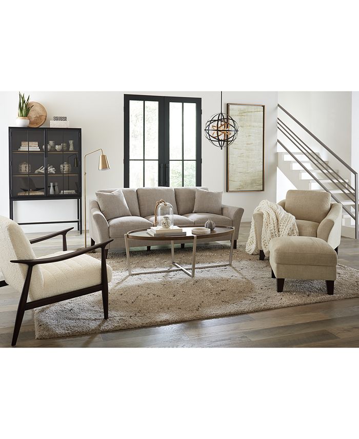 Furniture Lylie Fabric Sofa Collection Created For Macy S Reviews Furniture Macy S