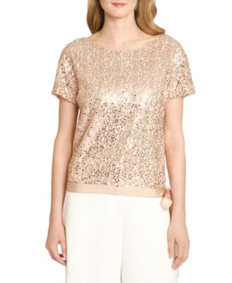 sequin tops macys