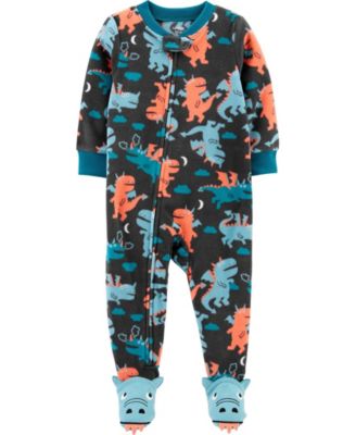 carter's big boy footed pajamas