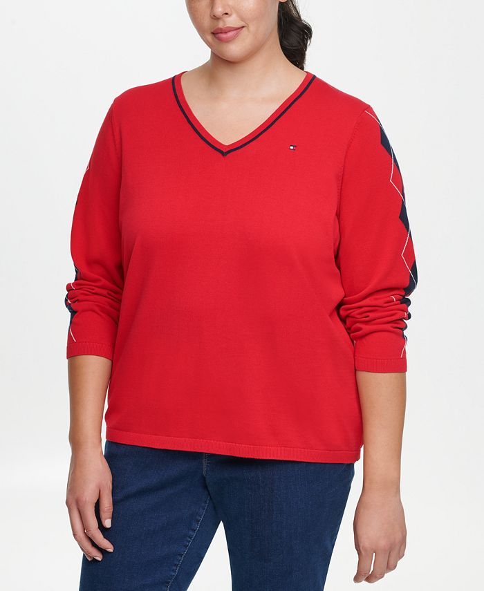 plus size tommy hilfiger sweat suit