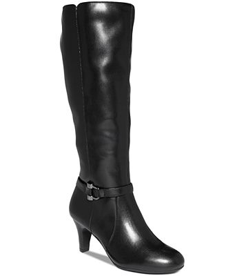 Karen Scott Hadley Wide Calf Tall Boots - Shoes - Macy's
