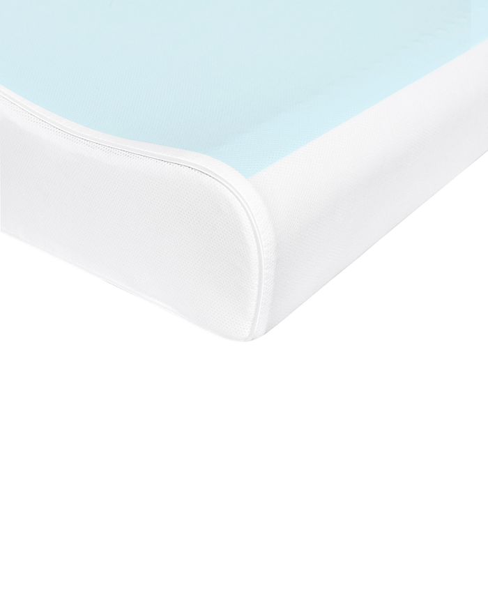 Comfort Revolution Cool Comfort Memory Foam Contour Pillow, Heat Minimizing Hydraluxe™ Gel