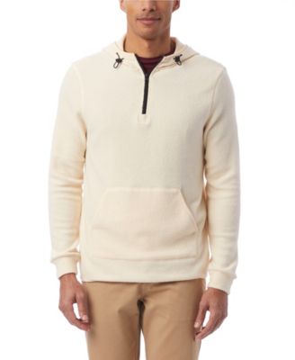 mens teddy fleece hoodie