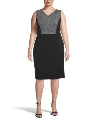 kasper plus size sheath dress